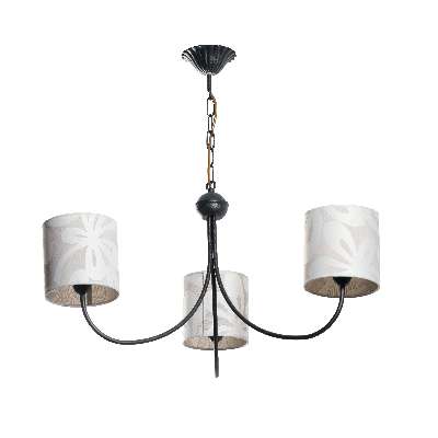 Люстра 18403 Черная структура Абажур 18n2303